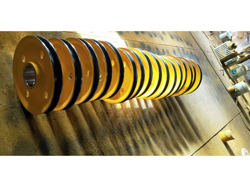 鹽城客戶又定購軋制滑輪100件